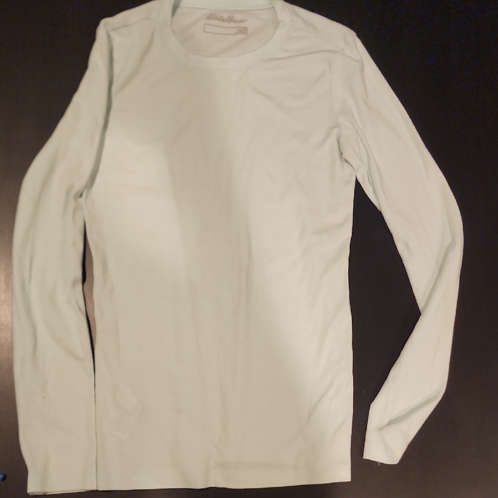 Eddie Bauer Blue Long Sleeve Tee